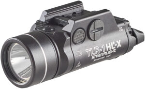 Streamlight 69501 TLR-1 HL-X Gun Light Black 6000 Series Aluminum 1500 Lumens