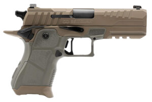 Oa Defense OA2311CMPTKITHDSSTD15 2311 Compact 9x19 15rd 4.25" Black DLC High Desert Sage Optic Ready 17-4 Stainless Steel Slide High Desert Sage Polymer Grip Ambidextrous