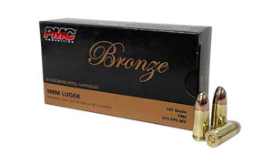PMC 9H9mm Luger 147gr Full Metal Jacket 50 Per Box/20 Case
