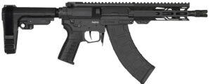 CMMG 76A950AAB Banshee MK47 7.62X39 30+1 8" EML 6" M-LOK Handguard 7075-T6 Aluminum CMMG Zeroed Pistol Grip