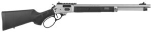 Smith & Wesson 13813 1854  357 Mag 10+1 19.25" Stainless Threaded Barrel, Picatinny Rail Stainless Steel Receiver, M-LOK Forend, Fixed w/Textured Grip Panels Black Synthetic Stock