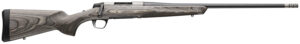 Browning 036092224 X-Bolt 2 Hunter Full Size 270 Win 4+1 22"  Matte Blued Threaded Sporter Barrel, Drilled & Tapped Stainless Steel Receiver, Fixed Gray Laminate Stock, Radial Muzzle Brake