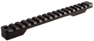 Talley PL0252702 Black Anodized Winchester 70 Picatinny Rail Mount Long Action