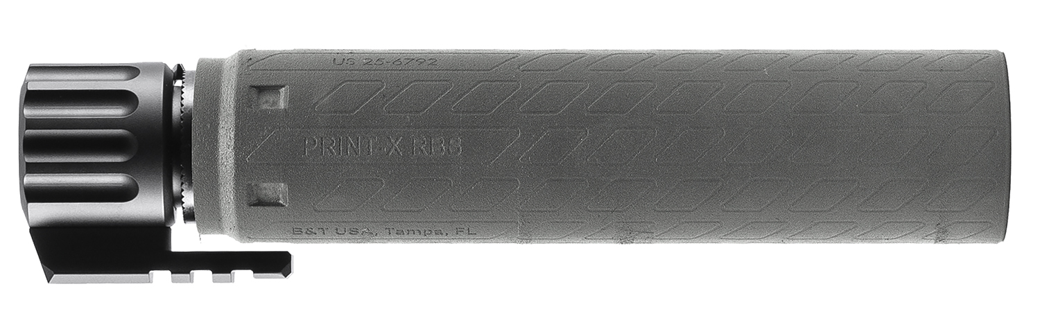 B&T Firearms SD-TP9/MP9 Print-X MP9/TP9 9mm Luger 1.70" Gray Anodized Titanium