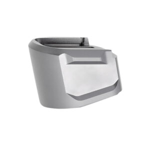 Tyrant CNC TDECHEMAGEX17GREY  Magazine Extension 9mm Fits Springfield Echelon 5rd Grey Aluminum
