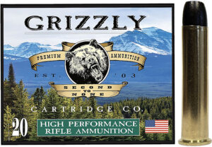 Grizzly Ammo GC45/701 45-70Gov 405gr Round Nose Flat Point 20 Per Box/10 Case