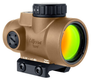 Trijicon 2200326 MRO SD  Coyote Tan 1x25mm 2 MOA Red Dot Reticle Low Mount