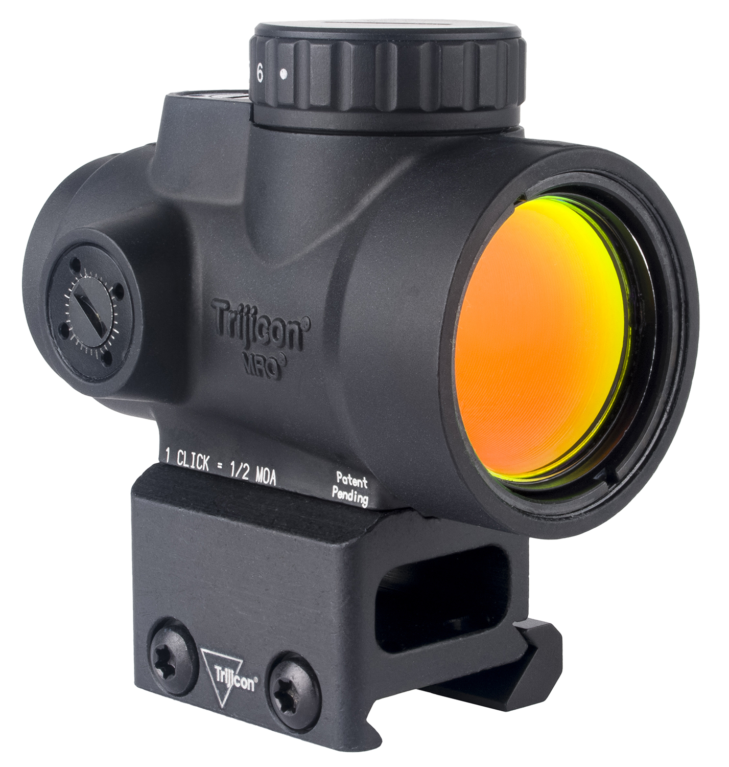 Trijicon 2200332 MRO SD Black 1x25mm 2 MOA Green Dot Reticle Full Co-Witness Mount