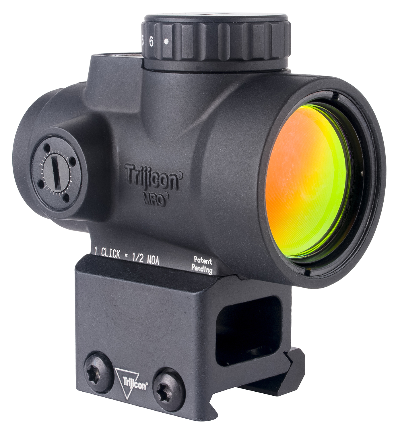 Trijicon 2200333 MRO SD Black 1x25mm 2 MOA Green Dot Reticle Lower 1/3 Co-Witness Mount