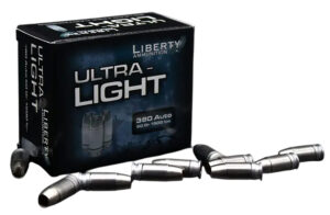 Liberty Ammunition LA-UL-380-055 Ultra-Light 380ACP 50gr 20 Per Box/10 Case