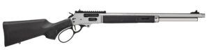 Smith & Wesson 14204 1854  45-70 Gov 6+1 20" Stainless Threaded Barrel, Stainless Steel Receiver w/Picatinny Rail, Fixed Black Synthetic Stock, Thread Protector