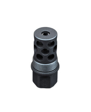 SilencerCo AC5231 TOMD Muzzle Brake Black Matte 1/2"x28 Threads 223 Cal