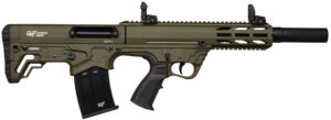 Gforce Arms GFY11220ODG GFY-1 USA 12 Gauge Semi-Auto 3" 5+1 18.50" Black Threaded Barrel, OD Green Cerakote Aluminum Receiver w/Picatinny Rail, OD Green Bullpup Polymer Stock, Polymer Grip