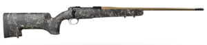Kimber Mfg, Inc 3000924 Mountain Acsent Mojave 270 Win 4+1 24"  Match Grade Threaded Barrel, Aluminum Receiver, Fixed Aluminum/Carbon Fiber Stock