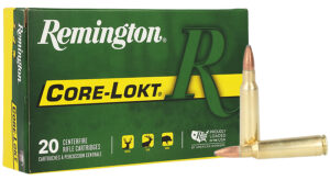 Remington Ammunition 29077 Core-Lokt 250Savage 100gr Pointed Soft Point Core Lokt 20 Per Box/10 Case
