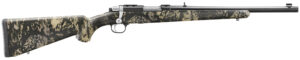 Ruger 7427 77/44 44 Rem Mag 4+1 16.60" Blued Threaded Barrel, Blued Alloy Steel Receiver w/Integral Scope Mount, Kryptek Obskura Nox Camo Synthetic Stock