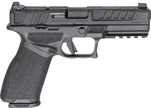Springfield Armory EC9459BCAU Echelon *CA Compliant Full Size 9mm Luger 10+1 4.50" Black Melonite Barrel & Steel Optic Ready/Serrated Slide, Black Polymer Frame w/Picatinny Rail, Textured Grip