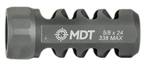 Mdt Sporting Goods Inc 109150RTI Hunt Brake  Black Titanium 5/8"x24 Threads 30Cal