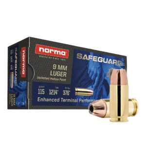 NORMA 610540050 9MM 115GR SAFEGUARD 50/20