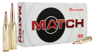 Hornady 81491 Match 6.5Creedmoor 120gr Extremely Low Drag Match 20 Per Box/10 Case