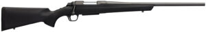 Browning 035808282 AB3 Micro Stalker 6.5 Creedmoor 5+1 20" Matte Blued/ 20" Free-Floating Button-Rifled Barrel, Matte Blued Steel Receiver, Matte Black, Synthetic Stock, Right Hand