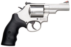 Smith & Wesson 10064 Model 69 Combat Magnum 44 Rem Mag Stainless Steel 2.75" Barrel, 5rd Cylinder & L-Frame, Full Length Extractor Rod, Internal Lock