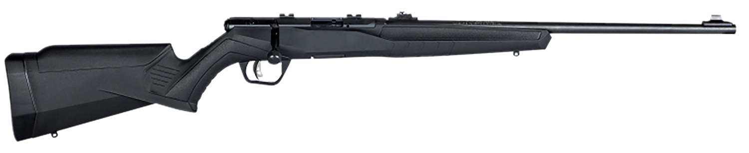 Savage Arms 70200 B Series F Full Size 22 LR 10+1 21" Matte Black Button Rifled Barrel, Matte Black Drilled & Tapped Carbon Steel Receiver, Matte Black Fixed Synthetic Stock, Right Hand
