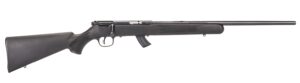 Savage Arms 26702 Mark II F Full Size 17 HM2 10+1 21" Matte Black Button Rifled Barrel, Matte Black Drilled & Tapped Carbon Steel Receiver, Matte Black Fixed Synthetic Stock, Right Hand