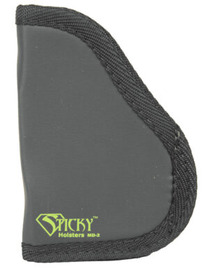 Sticky Holsters MD2 MD-2 Black/Green Latex Free Rubber Fits S&W Shield Ambidextrous