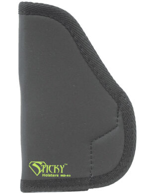 Sticky Holsters MD4GEN1 MD-4 Gen 1 Black/Green Latex Free Rubber Fits Glock 26/27 Ambidextrous