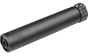 SureFire SOCOM300SPSB SOCOM300-SPS  300 Blackout 7.9" 1.5" Diameter Aluminum/Stainless Steel Black