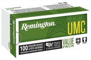 Remington Ammunition 23771 UMC Value Pack 38Special+P 125gr Jacket Hollow Point 100 Per Box/6 Case