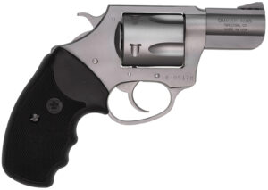 Charter Arms 73520 Mag Pug Large 357 Mag, 5 Shot 2.20" Matte Stainless Steel Ported Barrel, Matte Stainless Steel Cylinder & Frame w/Black Finger Grooved Rubber Grip