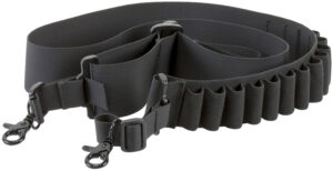 Aim Sports DSBS1 Deluxe Black Nylon Bandolier Shotgun Holds 14 Shells