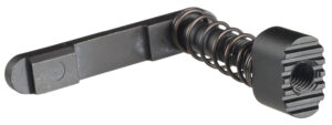Strike Industries ARSMCBLK Magazine Catch  made of Steel with 6061-T6 Aluminum Release Button & Black Finish for AR-Platform