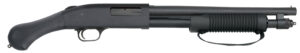 Mossberg 50657 590 Shockwave 20 Gauge Pump 3" 5+1 14.38" Matte Blued Heavy-Walled Barrel, Drilled & Tapped Matte Blued Stainless Steel Receiver, Black Raptor Birdshead Grip