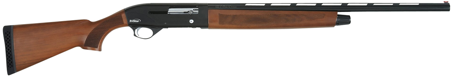 TriStar 24104 Viper G2 Compact 20 Gauge Semi-Auto 3" 5+1 24" Black Vent Rib Barrel, Black Steel Receiver, Fixed Walnut Stock, Beretta/Benelli Choke Tube, Right Hand