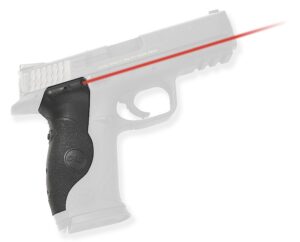 Crimson Trace 0119401 Lasergrips  S&W M&P Full-Size, Red Laser Black Polymer