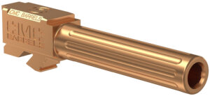 CMC Triggers 75524 Match Precision  9mm Luger 4.01" Fluted/Match Grade Bronze DLC Stainless Steel, Compatible w/ Glock 19 Gen3-4