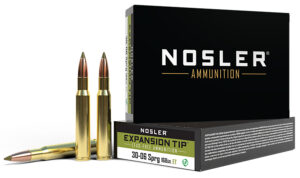 Nosler 40036 E-Tip 30-06Springfield 168gr E Tip Lead Free 20 Per Box/10 Case