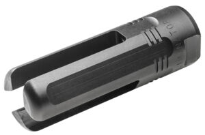 SureFire 3PELIMINATOR7625824 3P Eliminator Flash Hider Black Nitride Stainless Steel with 5/8"-24 tpi Threads & 2.80" OAL for 7.62x51mm NATO AR-10