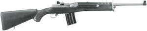Ruger 5817 Mini-14 Ranch 5.56x45mm NATO 20+1 18.50" Barrel, Matte Stainless Steel, Synthetic Stock, Optics Ready