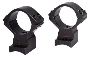 Talley 940734 Scope Mount/Ring Combo Black Anodized 1" Tube Weatherby Vanguard Medium Rings