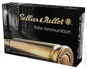 Sellier & Bellot SB3006A Rifle 30-06Springfield 180gr Full Metal Jacket 20 Per Box/20 Case