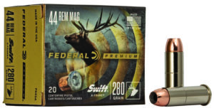 Federal P44SA Premium 44RemMag 280gr Swift A Frame 20 Per Box/10 Case