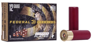 Federal P15800 Premium Buckshot 12Gauge 3" 1 7/8oz 00BuckShot 5 Per Box/50 Case