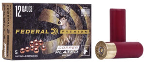 Federal P15400 Premium Magnum 12Gauge 2.75" 9Pellets 1 1/8oz 00BuckShot 5 Per Box/50 Case