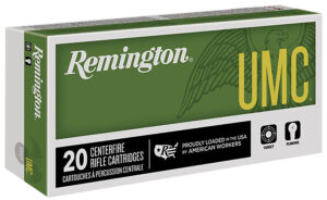 Remington Ammunition 23748 UMC 223Rem 45gr Jacketed Hollow Point 20 Per Box/10 Case