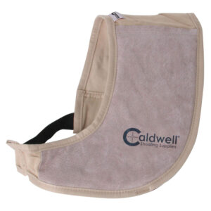 Caldwell 350010 Recoil Shield Field Tan Cloth w/Leather Pad