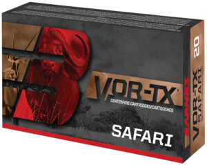 Barnes Bullets 22035 VOR-TX Safari 416Rigby 400gr Round Nose Banded Solid 20 Per Box/10 Case